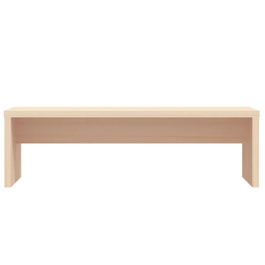 Support de moniteur 50x27x15 cm Bois de pin solide - 5