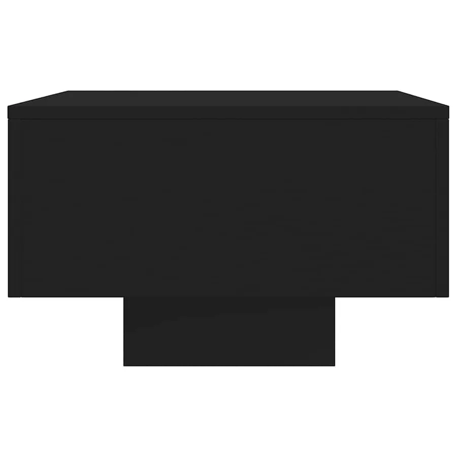 Table basse noir 100x49,5x31 cm bois d'ingénierie - 5