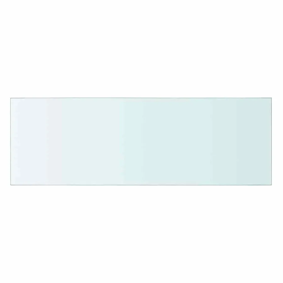 Panneau pour étagère Verre transparent 60 x 20 cm - 2
