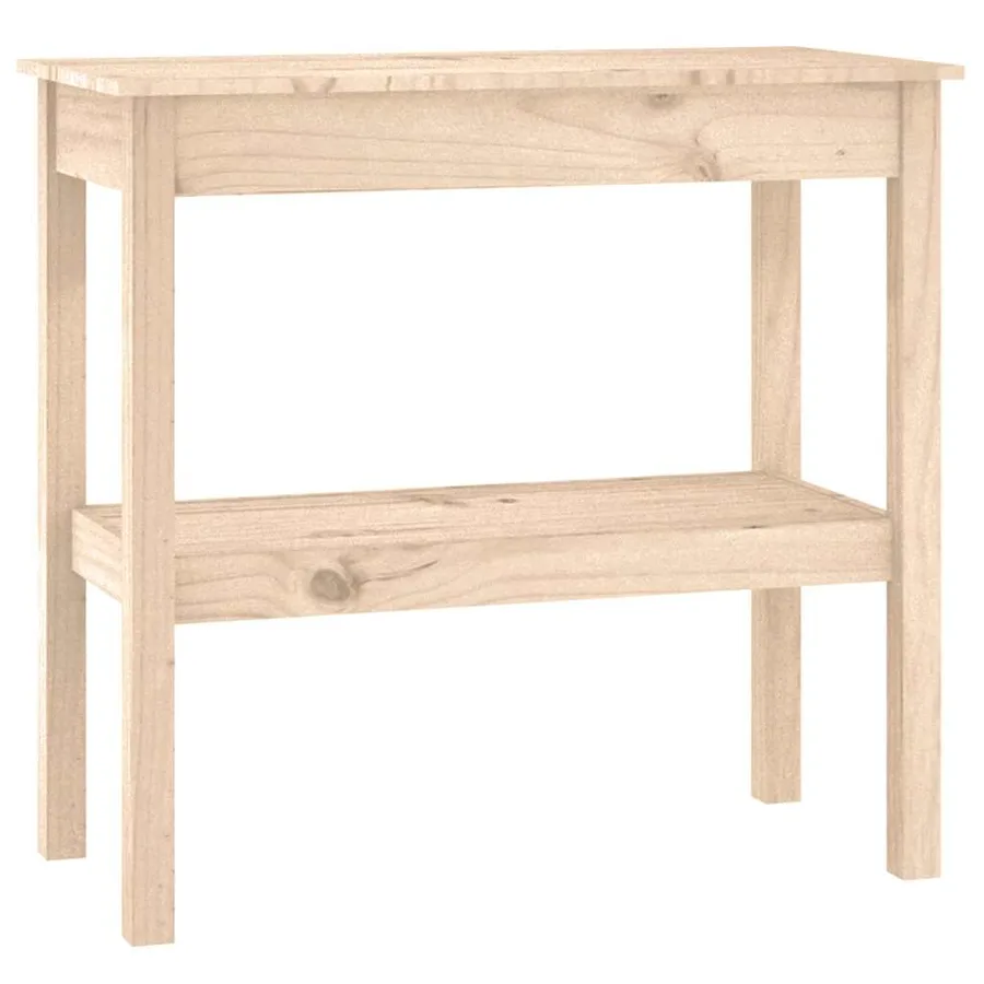 Table console 80x40x75 cm Bois massif de pin - 2