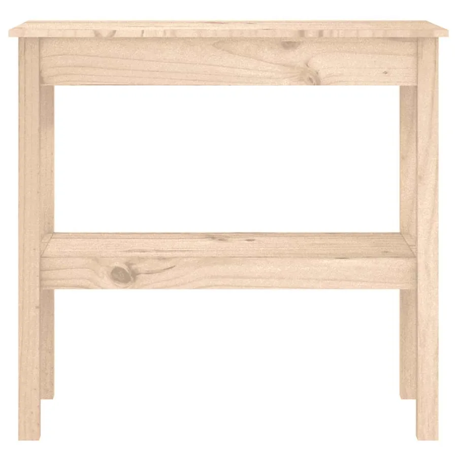 Table console 80x40x75 cm Bois massif de pin - 3