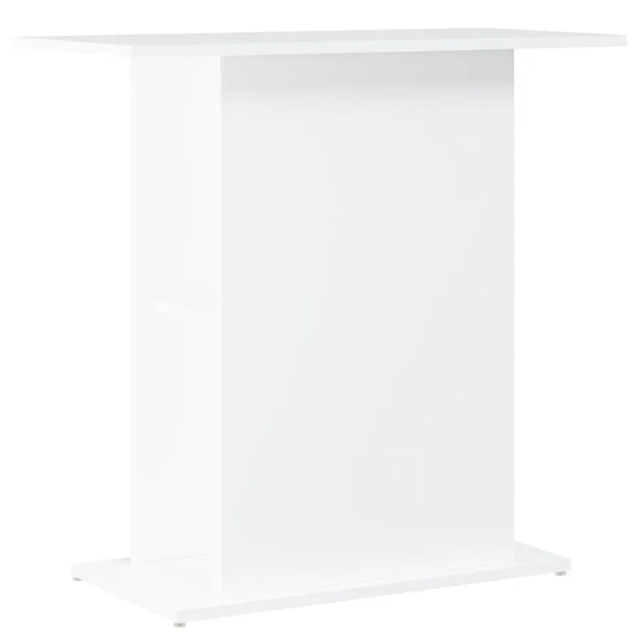 Support d'aquarium Blanc 75x36x72,5 cm Bois d'ingénierie - 2