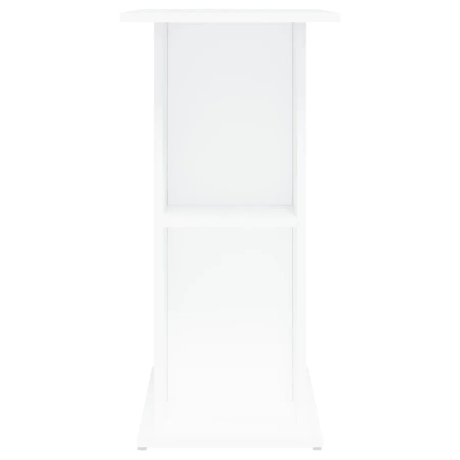 Support d'aquarium Blanc 75x36x72,5 cm Bois d'ingénierie - 5