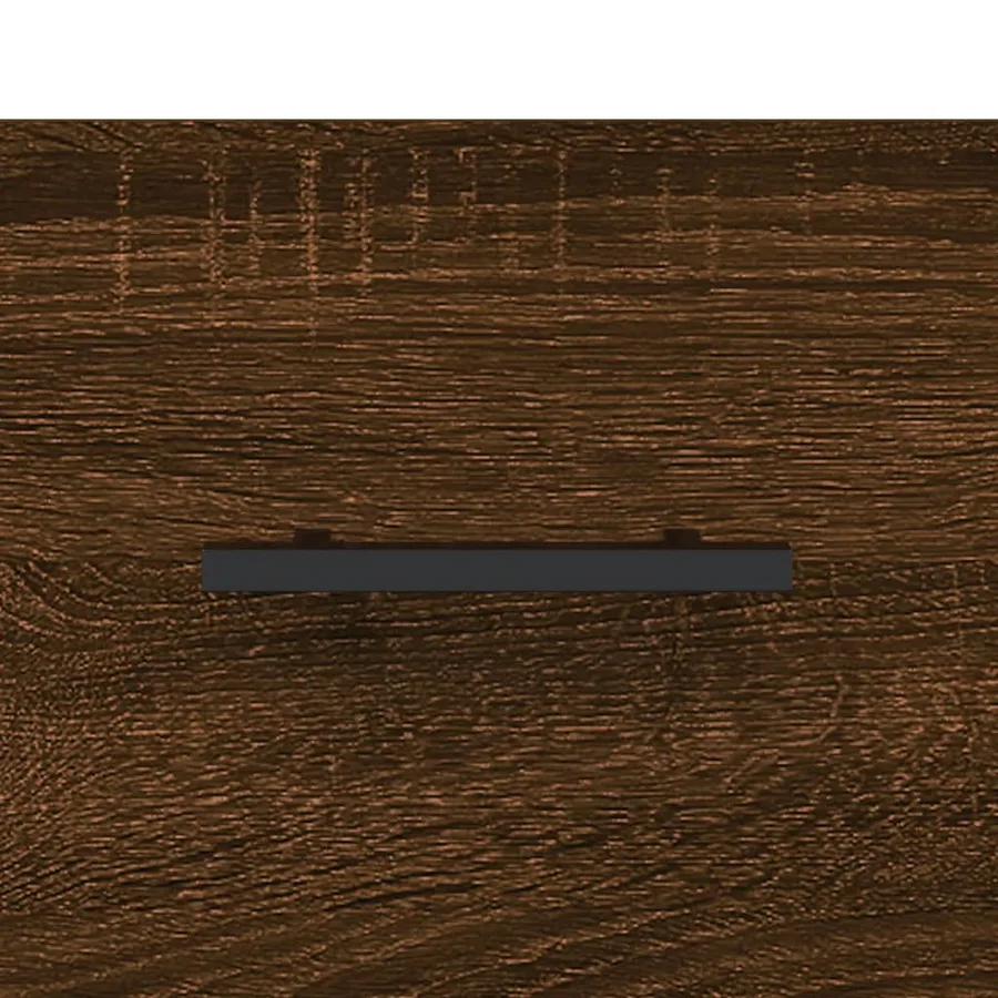 Armoire murale Chêne marron 60x36,5x35 cm Bois d'ingénierie - 9