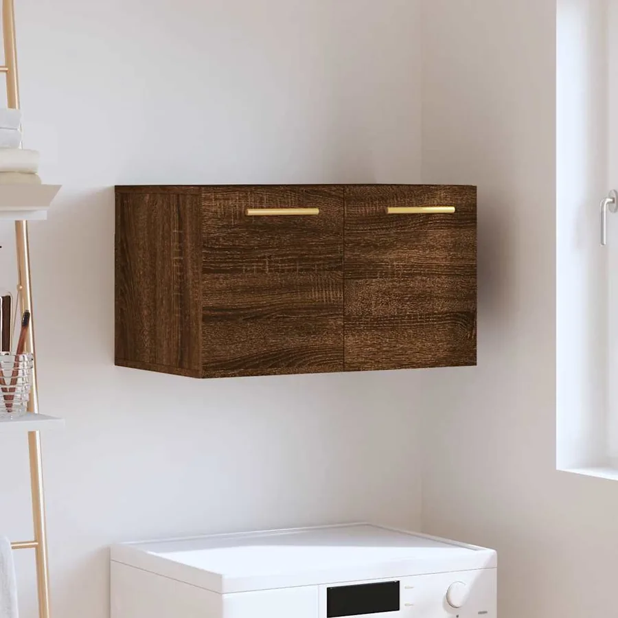Armoire murale Chêne marron 60x36,5x35 cm Bois d'ingénierie