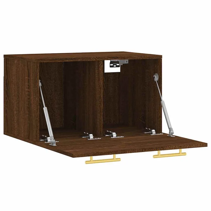 Armoire murale Chêne marron 60x36,5x35 cm Bois d'ingénierie - 6