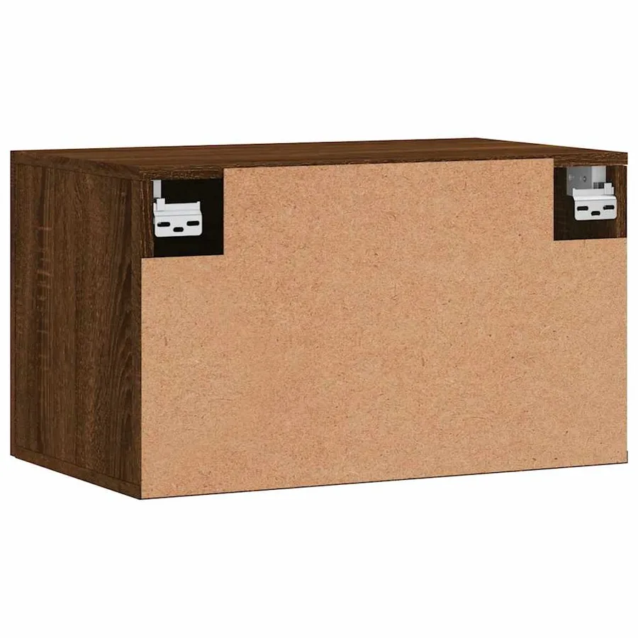 Armoire murale Chêne marron 60x36,5x35 cm Bois d'ingénierie - 8