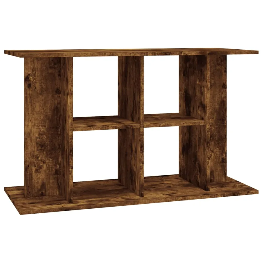 Support pour aquarium chêne fumé 100x40x60 cm bois d'ingénierie - 2