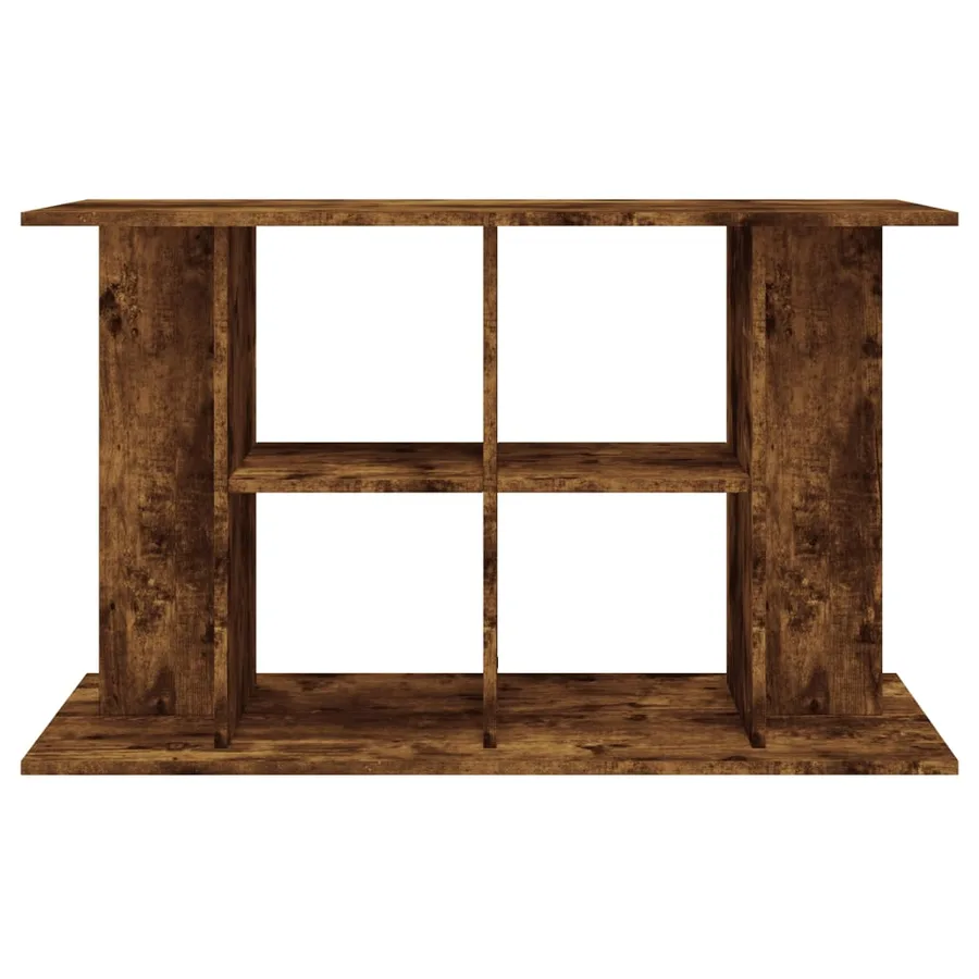 Support pour aquarium chêne fumé 100x40x60 cm bois d'ingénierie - 4