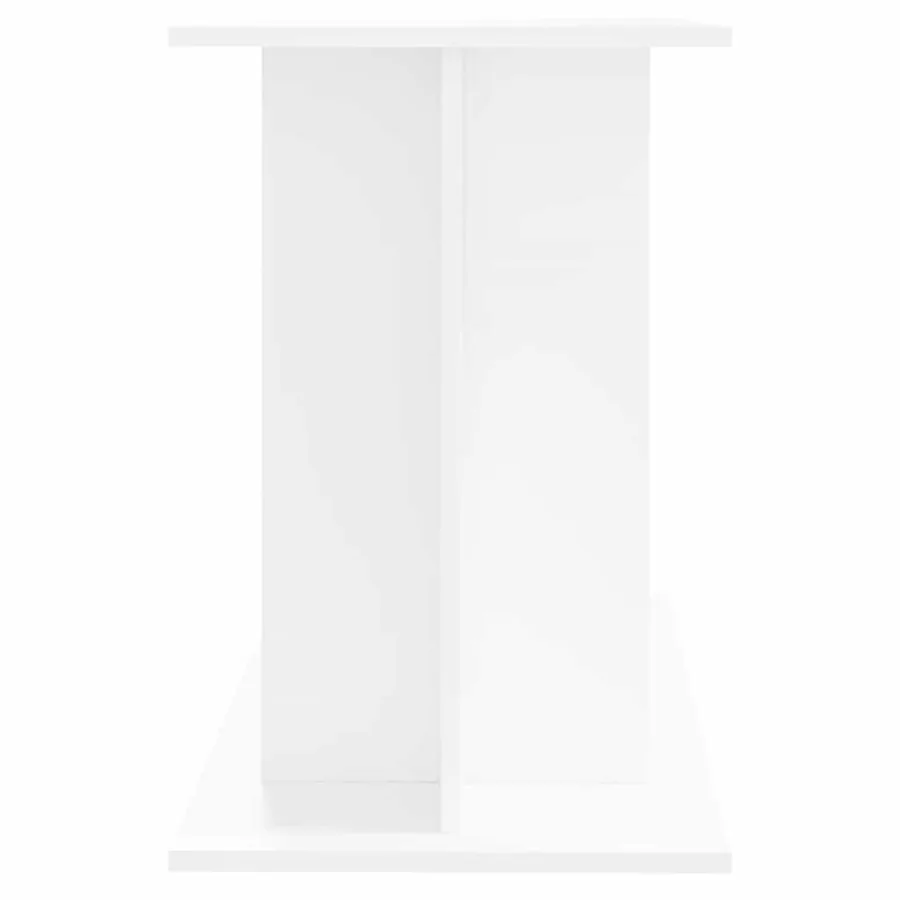 Support pour aquarium blanc 100x40x60 cm bois d'ingénierie - 6