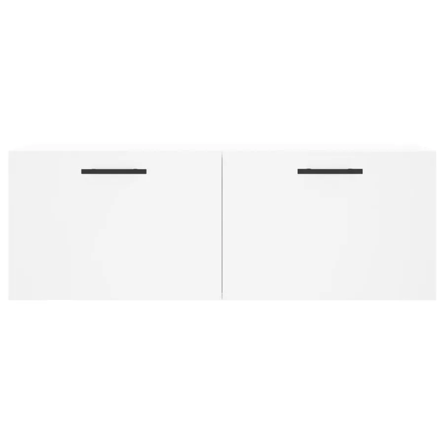 Armoire murale blanc 100x36,5x35 cm bois d'ingénierie - 5