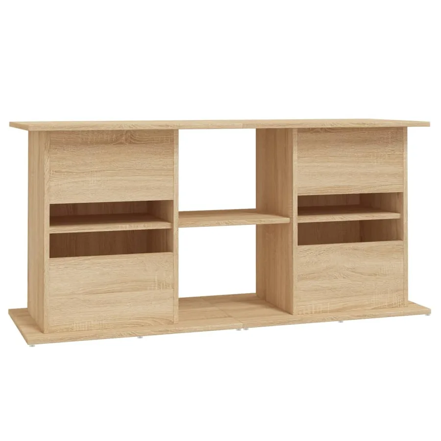 Support d'aquarium Chêne Sonoma 121x41x58 cm Bois d'ingénierie - 8