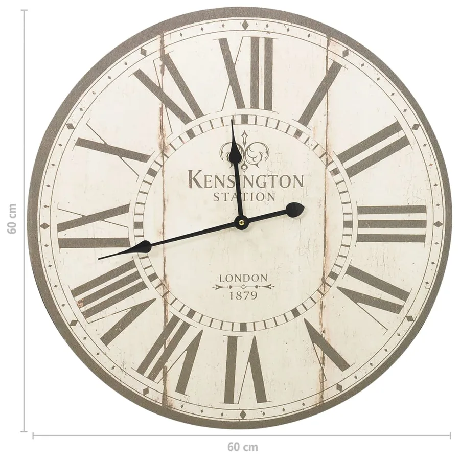 Horloge murale vintage Londres 60 cm - 5