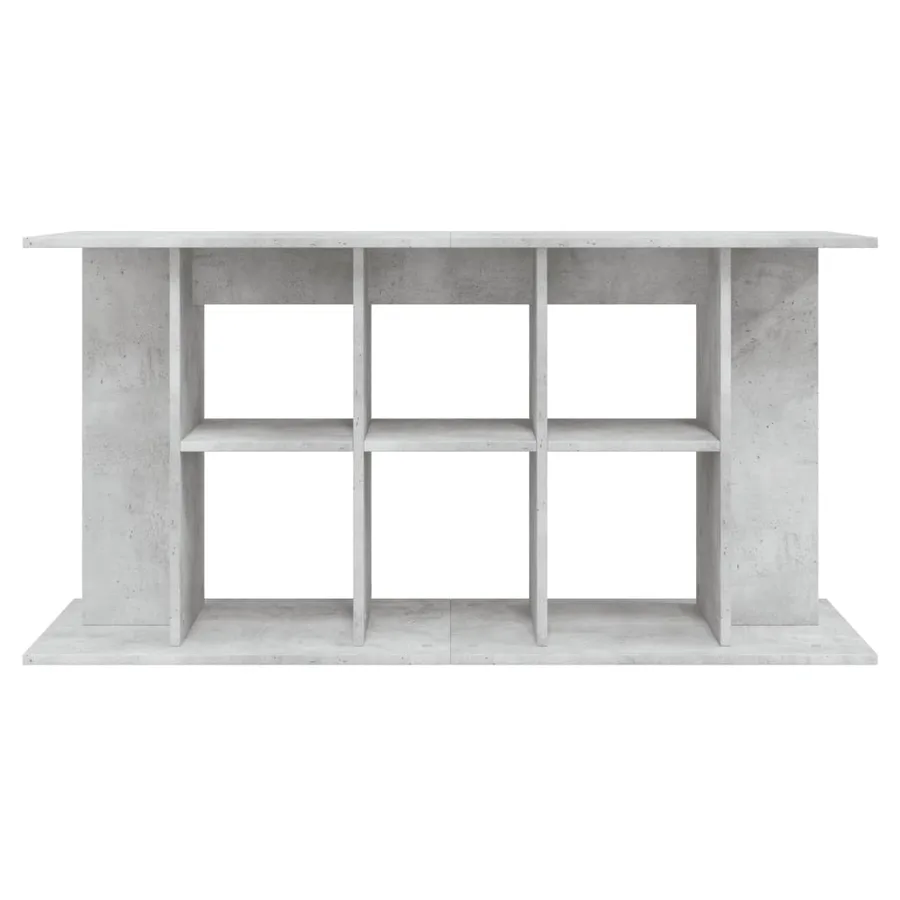 Support d'aquarium en béton gris 120 x 40 x 60 cm Bois d'ingénierie - 4