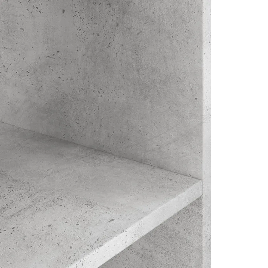 Support d'aquarium en béton gris 120 x 40 x 60 cm Bois d'ingénierie - 6