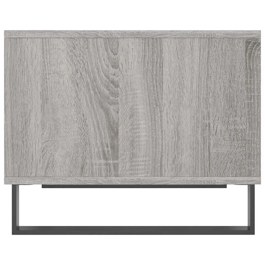 Table basse sonoma gris 60x50x40 cm bois d'ingénierie - 5