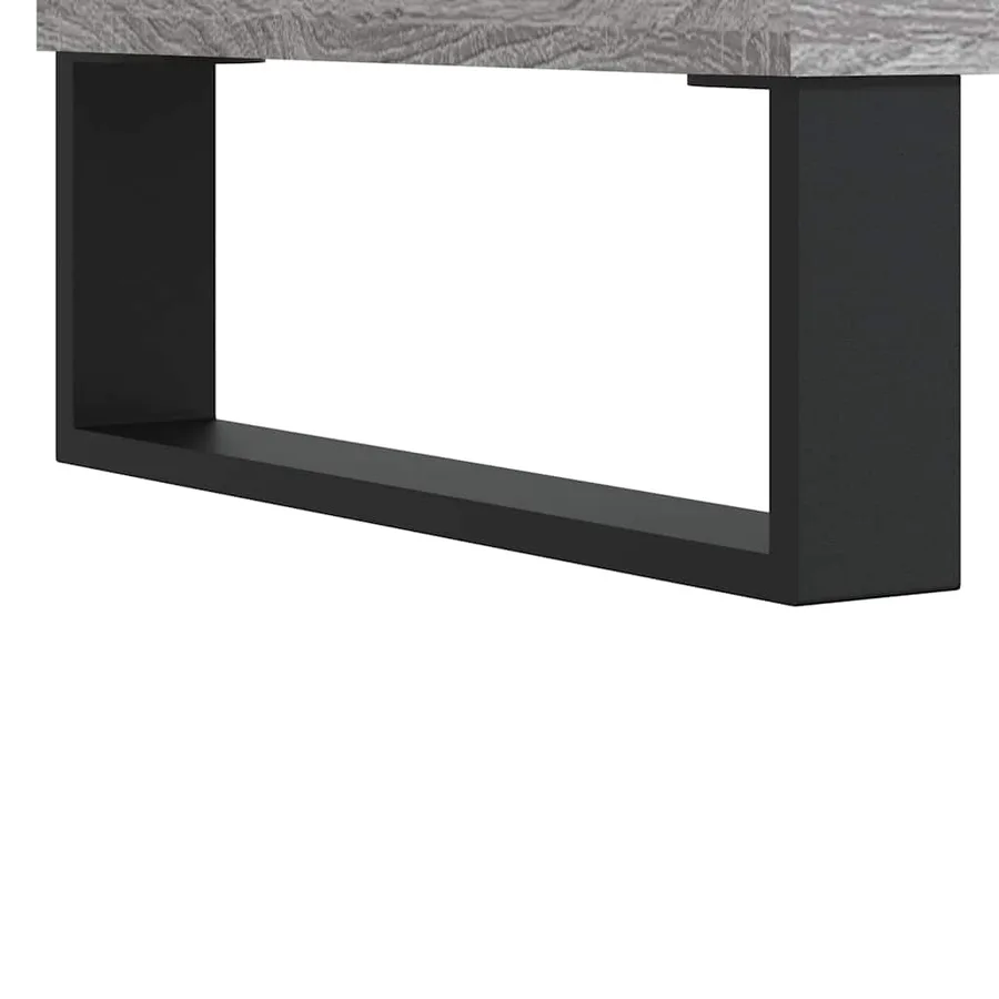 Table basse sonoma gris 60x50x40 cm bois d'ingénierie - 7