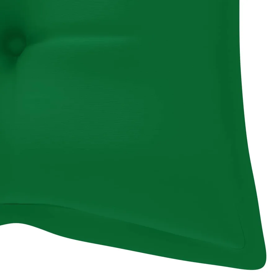 Banc de jardin pliable avec coussin 118 cm Bambou - 8