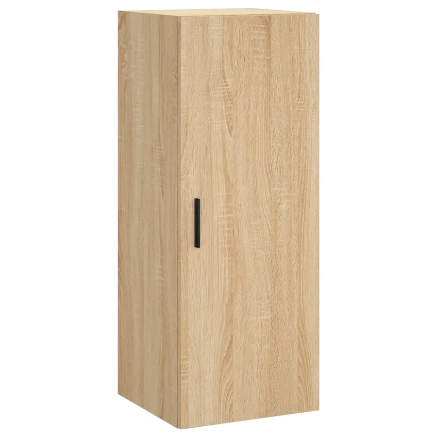 Buffet haut Chêne sonoma 34,5x34x180 cm Bois d'ingénierie - 4