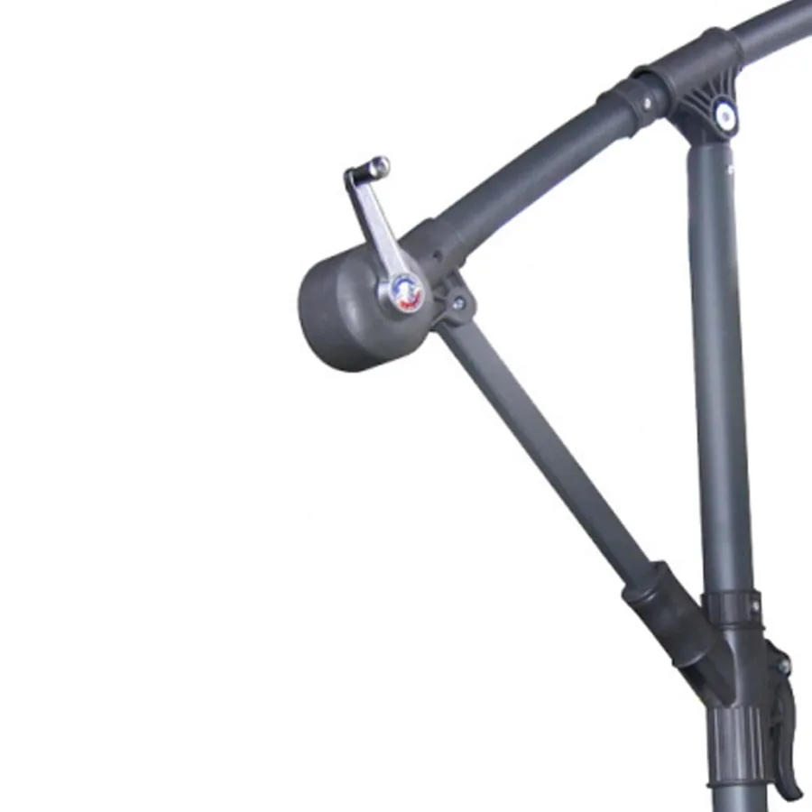Parasol Suspendu Blanc - 4