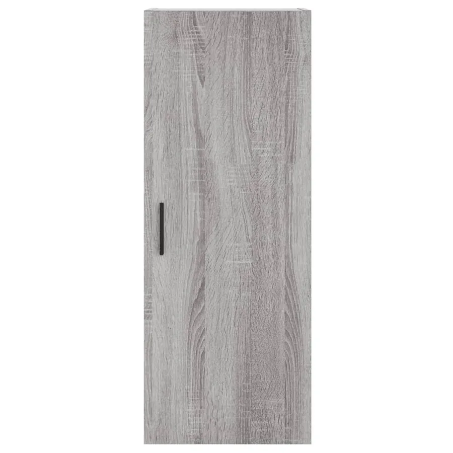 Buffet haut Sonoma gris 34,5x34x180 cm Bois d'ingénierie - 6