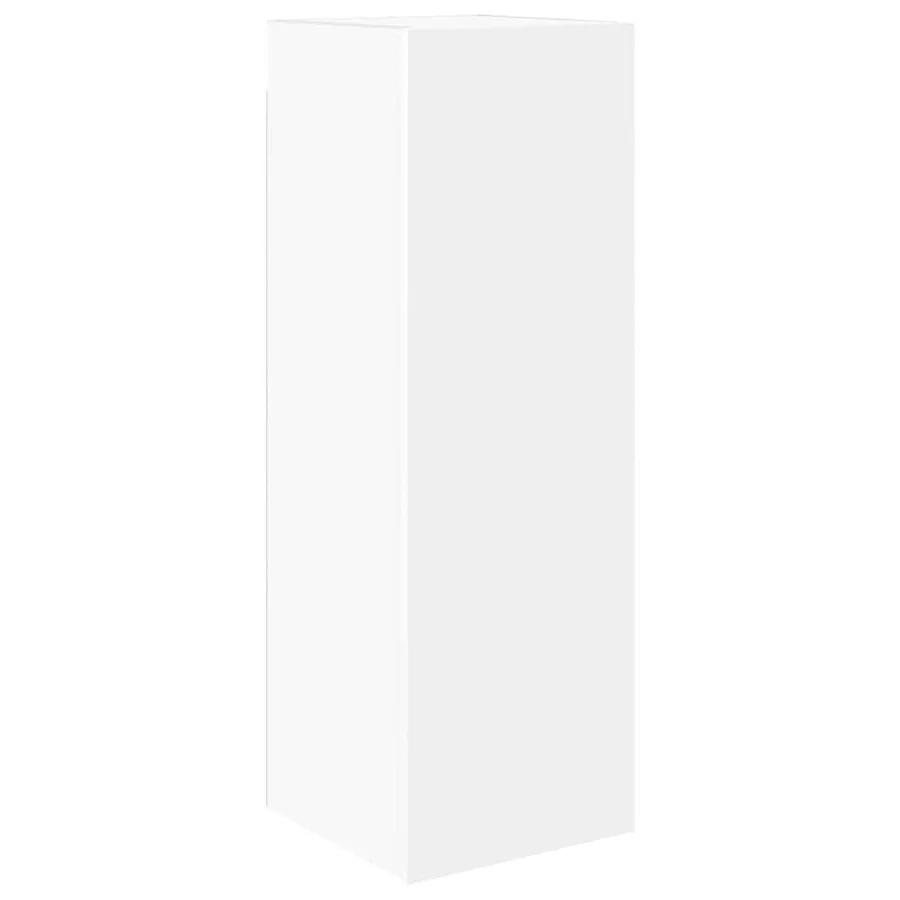 Ensemble de meubles TV 10 pcs Blanc Bois d'ingénierie - 9