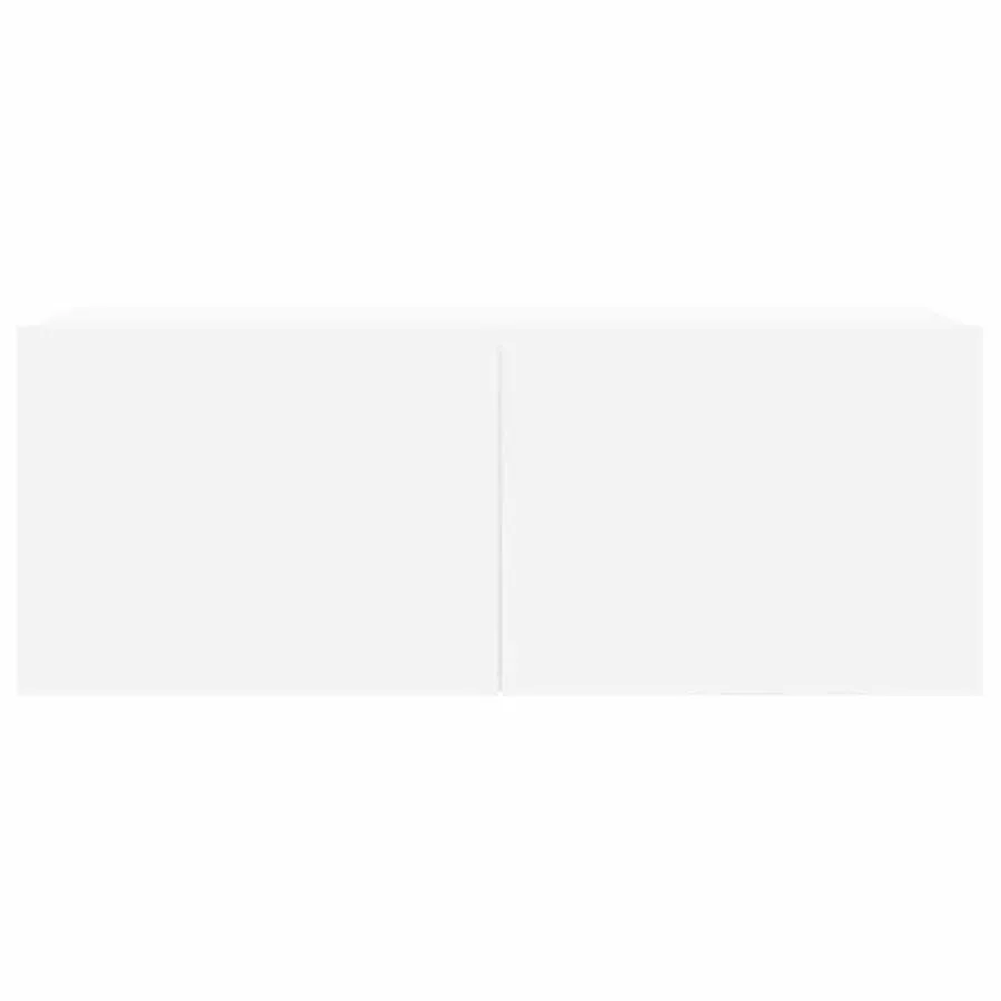 Ensemble de meubles TV 8 pcs Blanc Bois d'ingénierie - 6