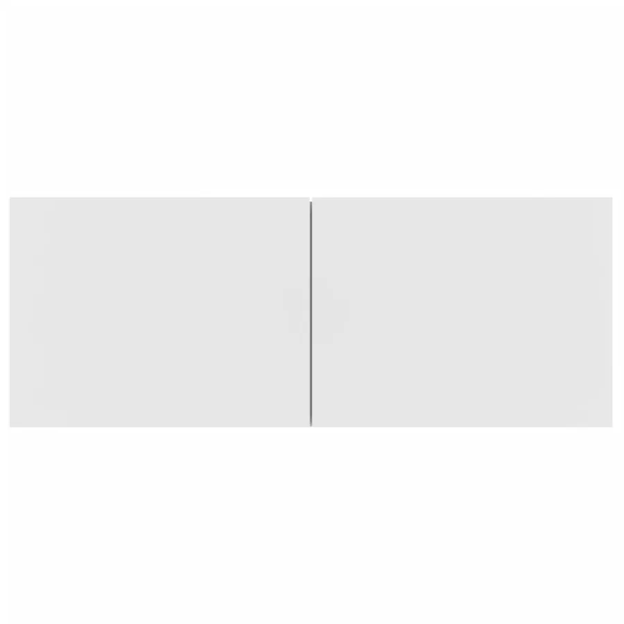 Ensemble de meubles TV 6 pcs Blanc Bois d'ingénierie - 6