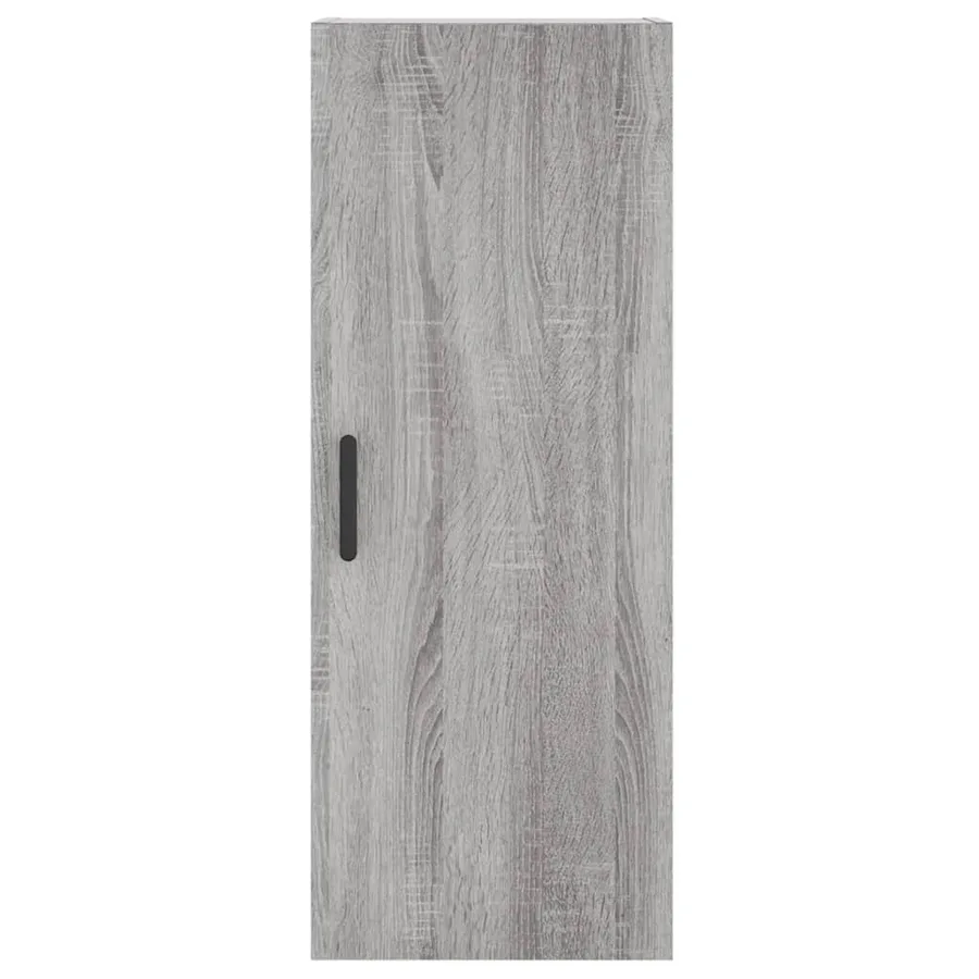 Buffet haut Sonoma gris 34,5x34x180 cm Bois d'ingénierie - 8