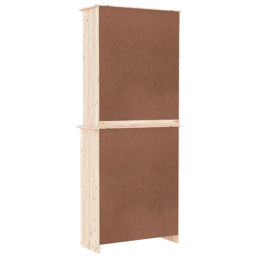 Buffet ALTA 77x35x188 cm bois massif de pin - 8