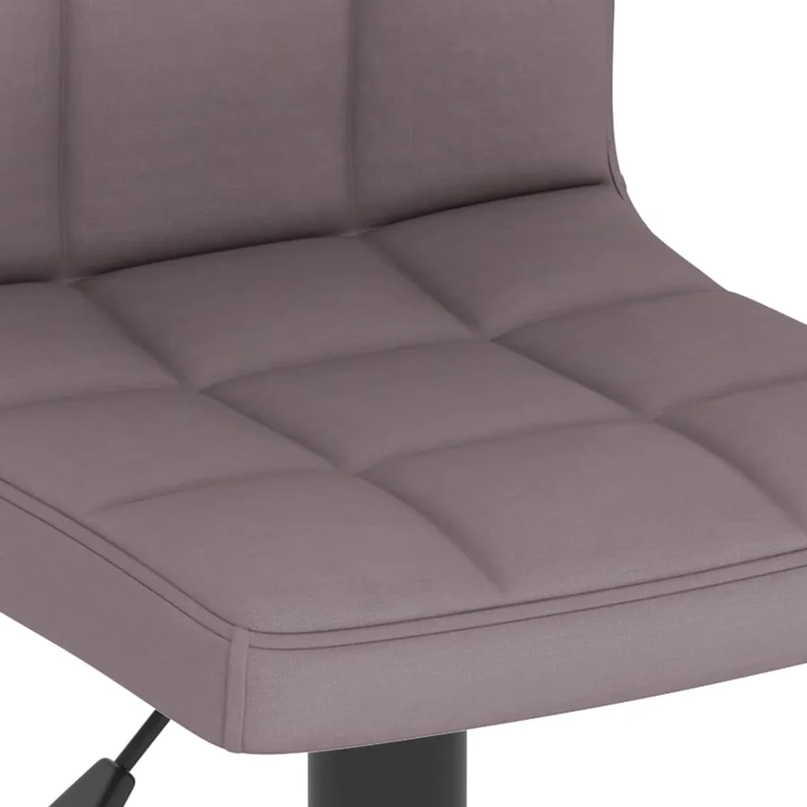 Tabouret de bar Taupe Tissu - 7