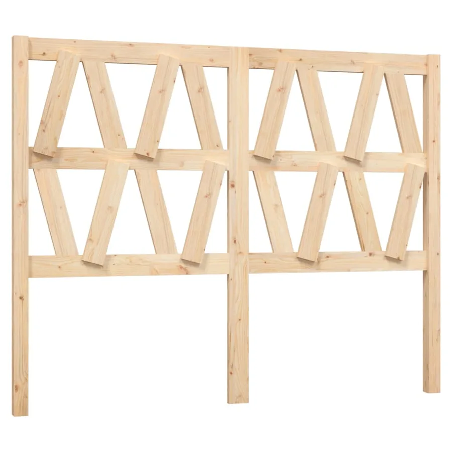Tête de lit 141x4x100 cm Bois massif de pin - 2