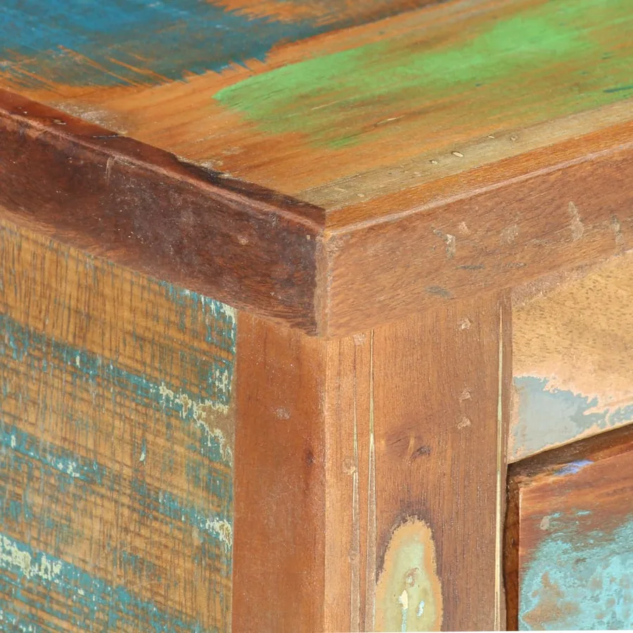 Buffet 70x35x65 cm Bois de récupération massif - 6