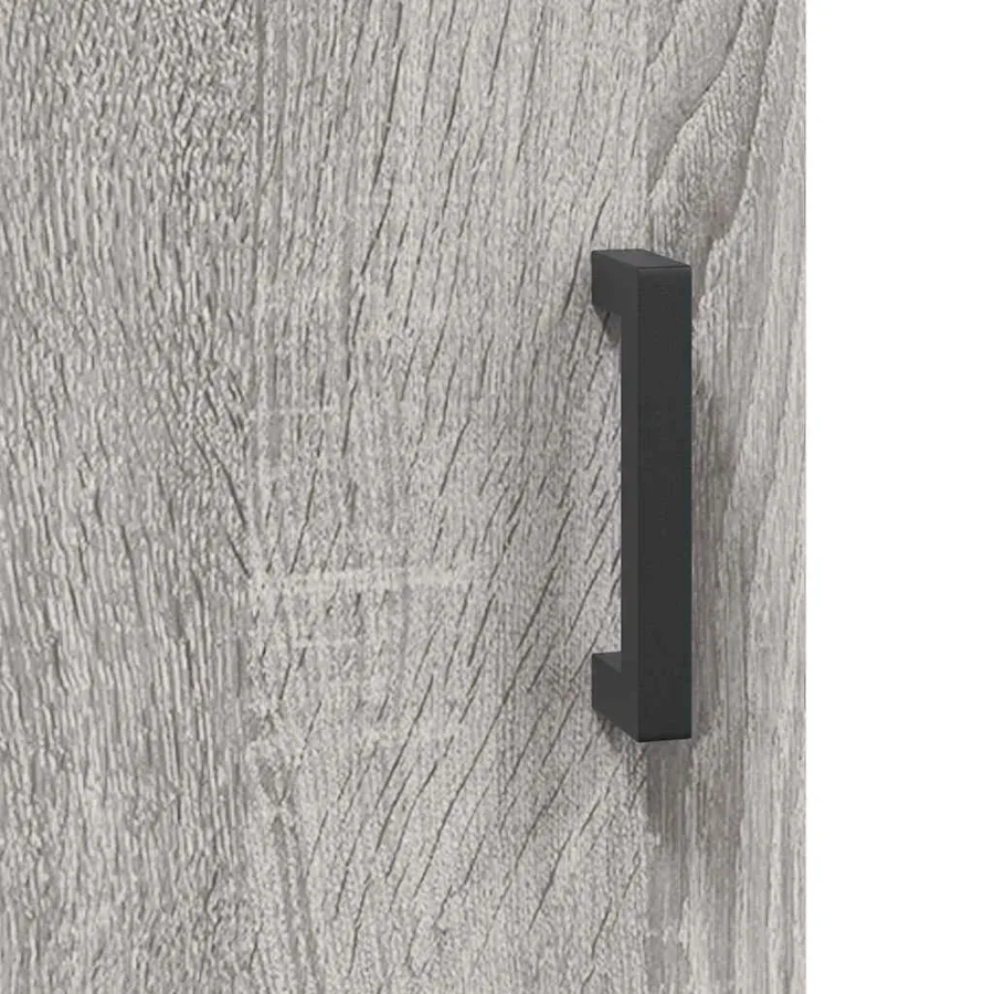 Armoire murale sonoma gris 69,5x34x90 cm - 10