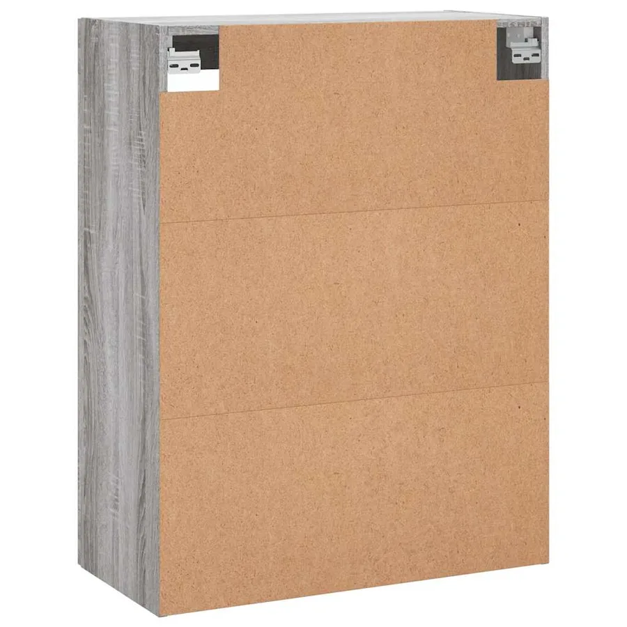Armoire murale sonoma gris 69,5x34x90 cm - 9