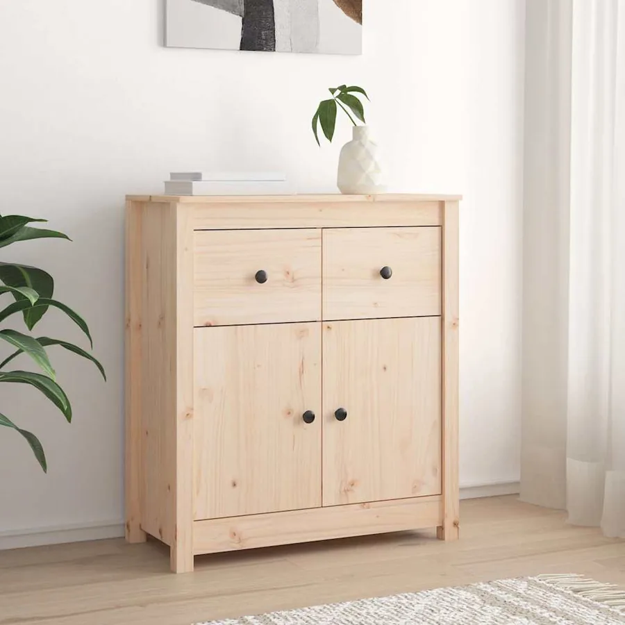 Buffet 70x35x80 cm nois massif de pin