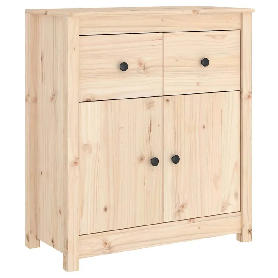 Buffet 70x35x80 cm nois massif de pin - 2