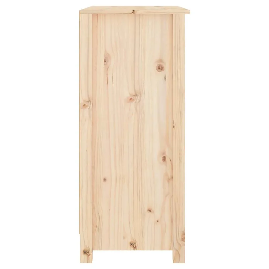 Buffet 70x35x80 cm nois massif de pin - 6