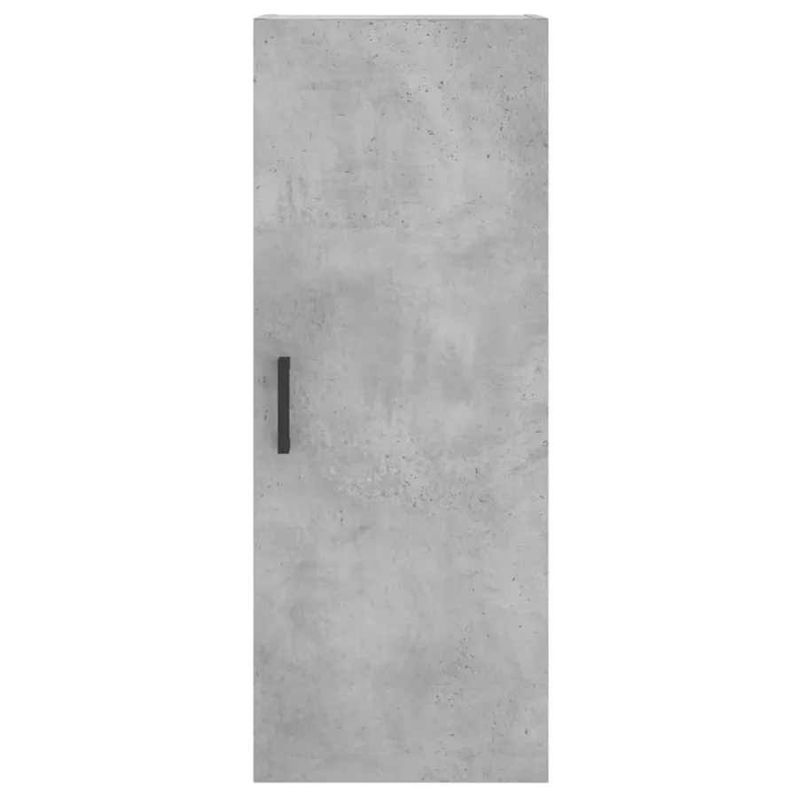 Armoire murale gris béton 34,5x34x90 cm - 7