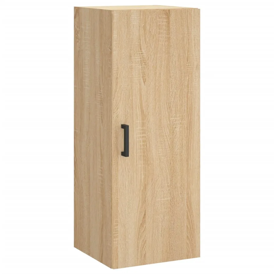 Buffet haut Chêne sonoma 34,5x34x180 cm Bois d'ingénierie - 5