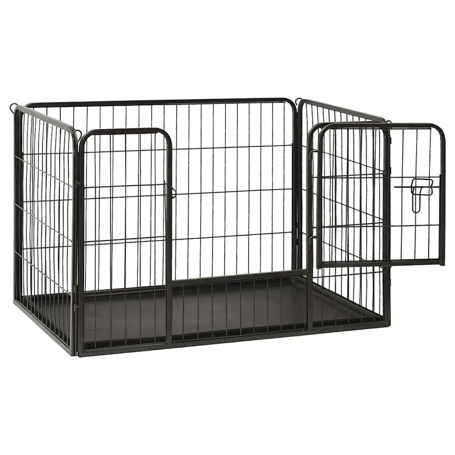 Parc pour chiots Acier 91,5x59x61 cm - 3