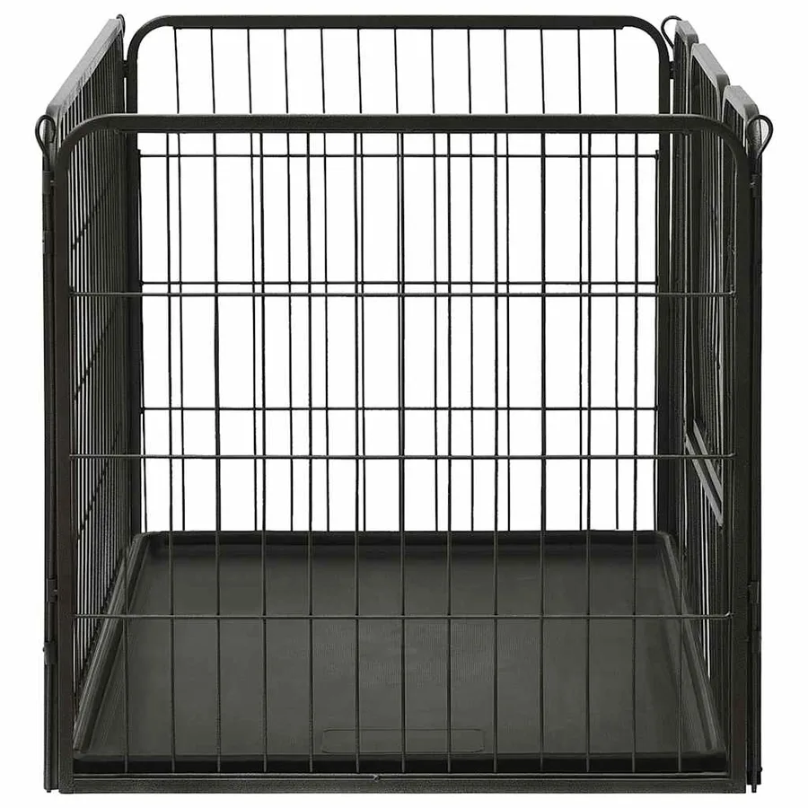 Parc pour chiots Acier 91,5x59x61 cm - 4