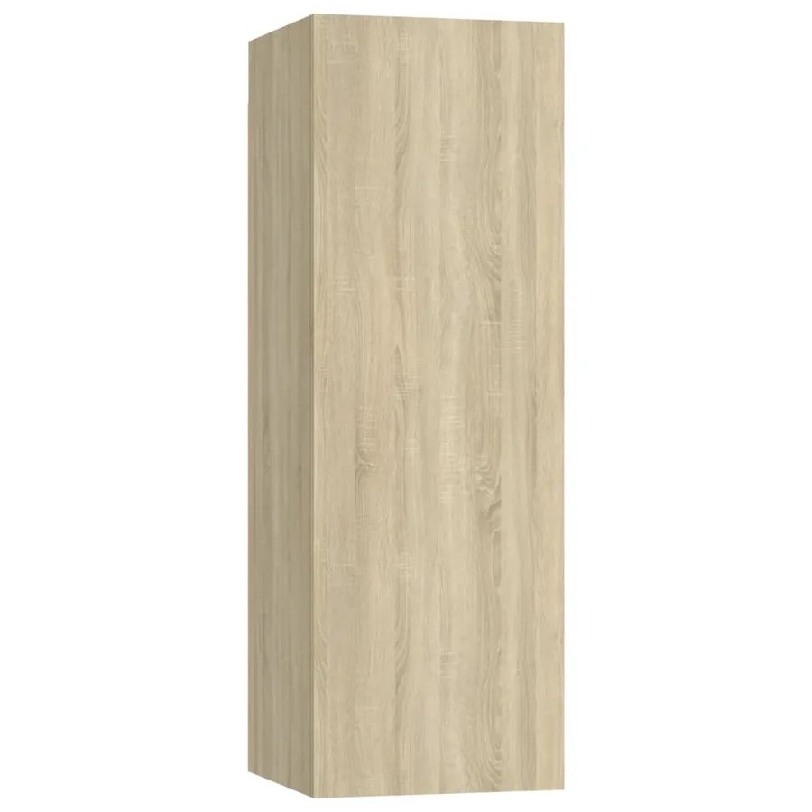 Ensemble de meubles TV 4 pcs Chêne sonoma Bois d'ingénierie - 5