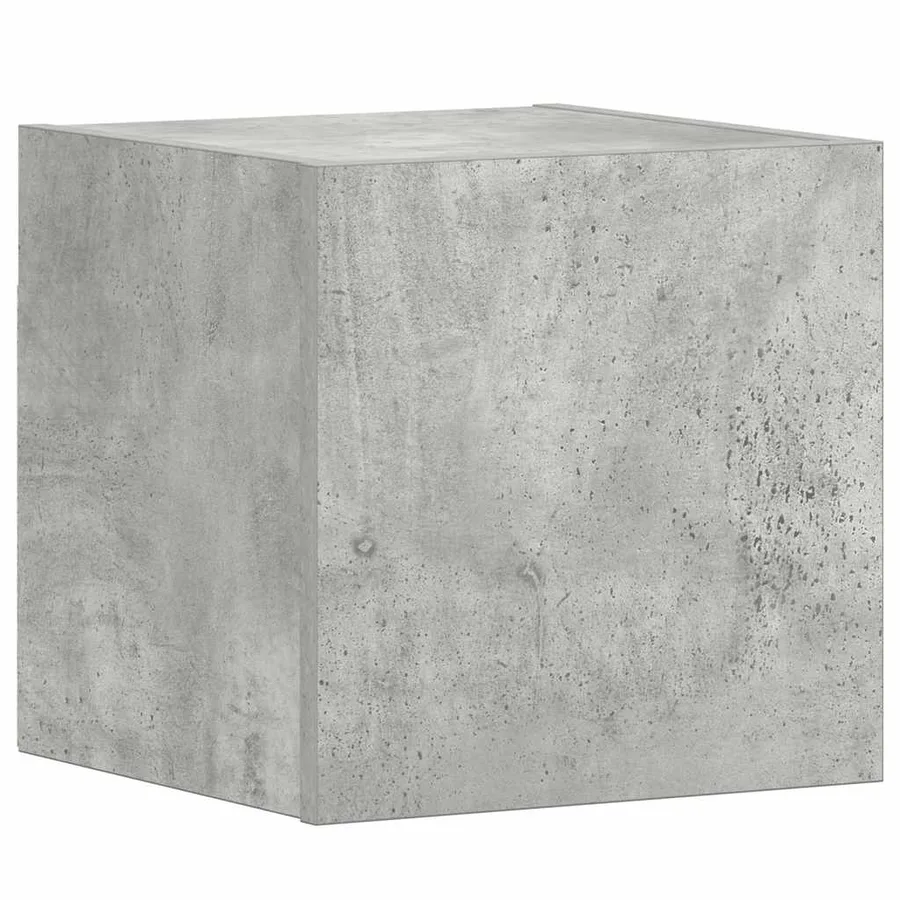 Ensemble de meubles TV 3 pcs Gris béton Bois d'ingénierie - 6