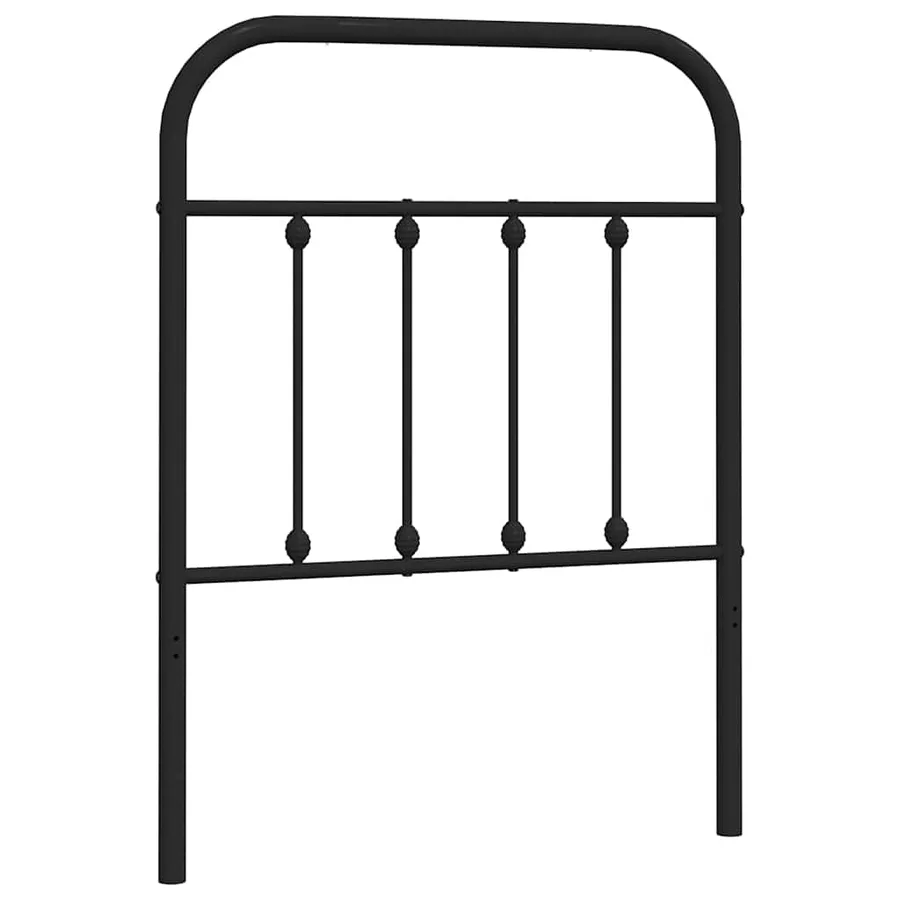Tête de lit de remplacement métal noir 75 cm - 2