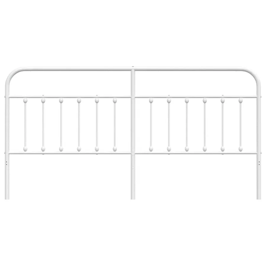 Tête de lit de remplacement métal blanc 200 cm - 4