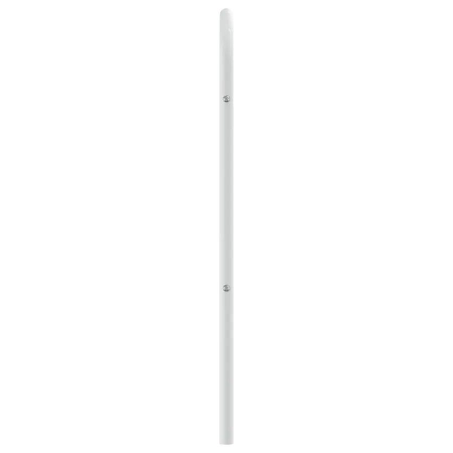 Tête de lit de remplacement métal blanc 200 cm - 5