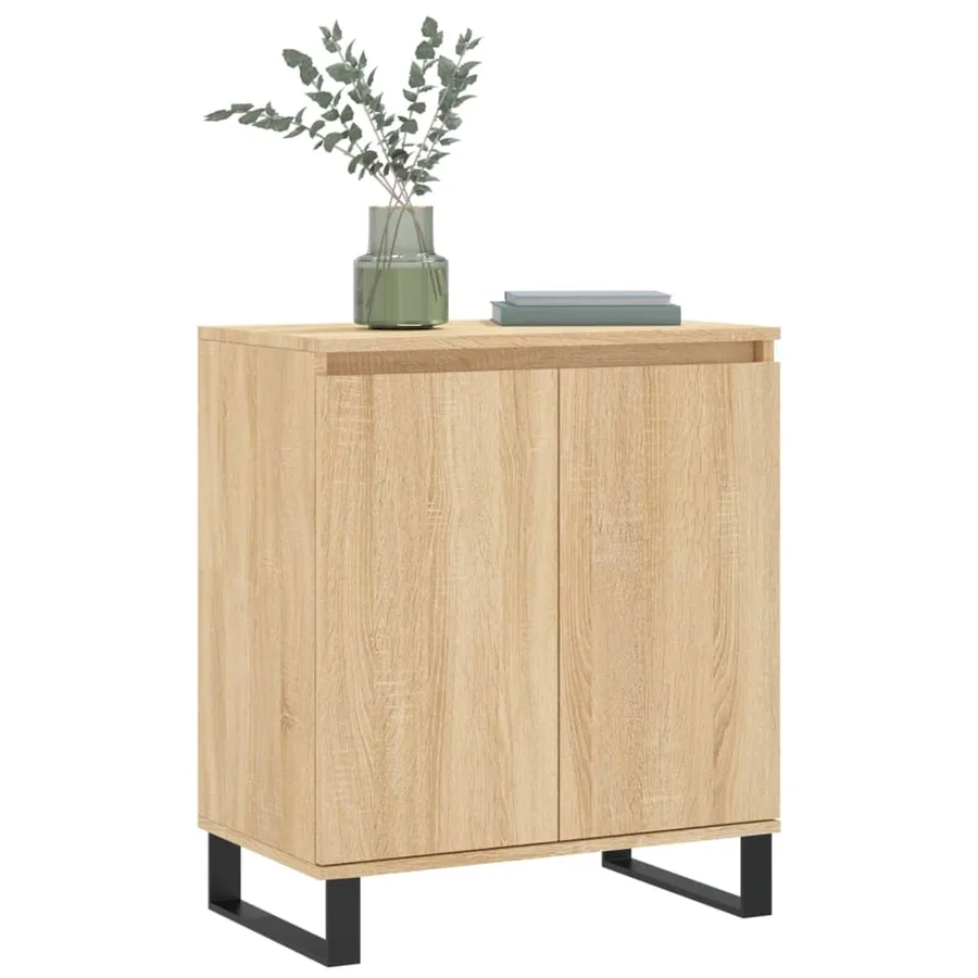 Buffet Chêne sonoma 60x35x70 cm Bois d'ingénierie - 3