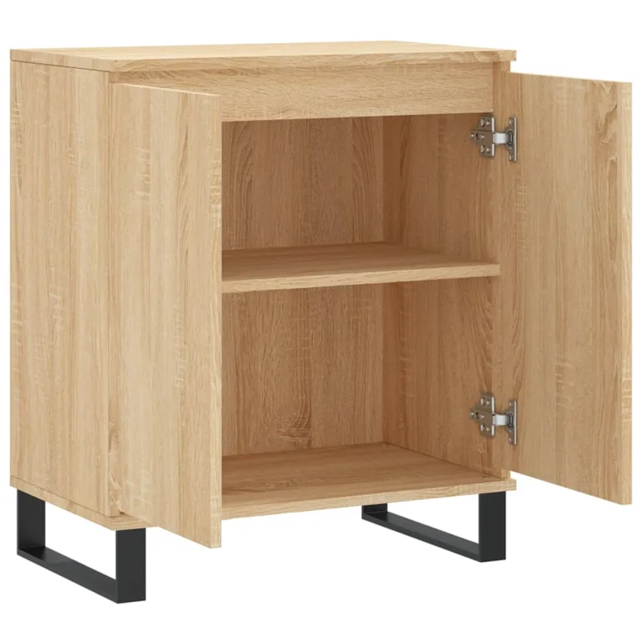 Buffet Chêne sonoma 60x35x70 cm Bois d'ingénierie - 6