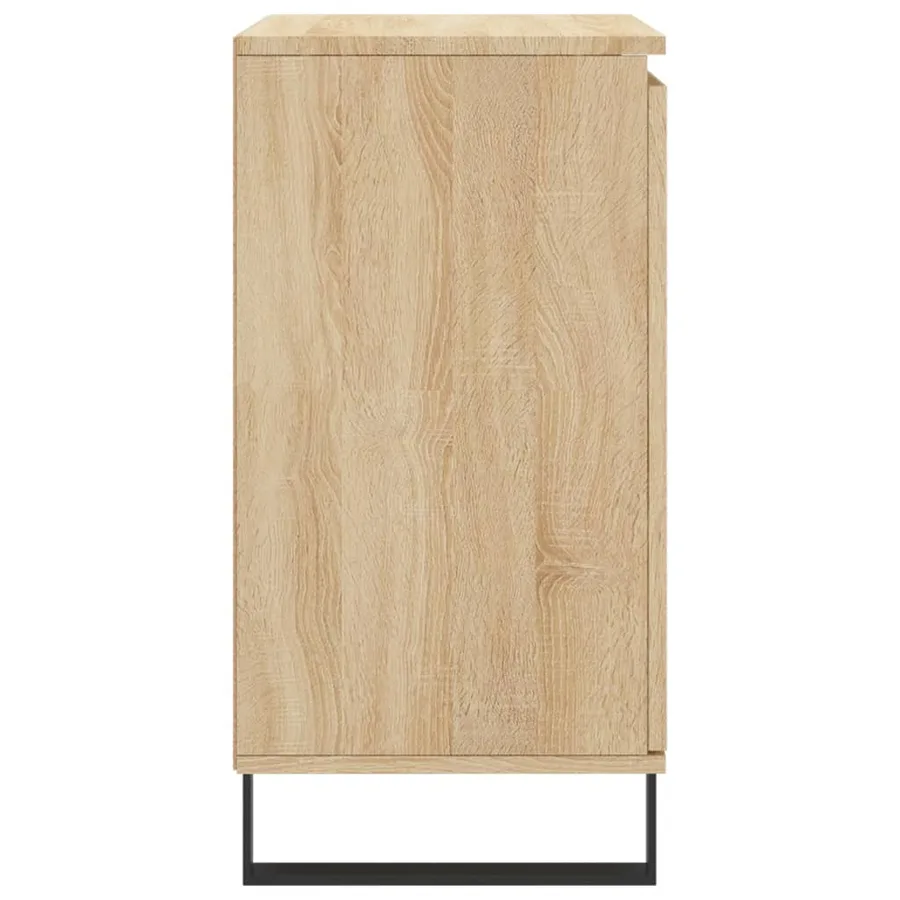 Buffet Chêne sonoma 60x35x70 cm Bois d'ingénierie - 7